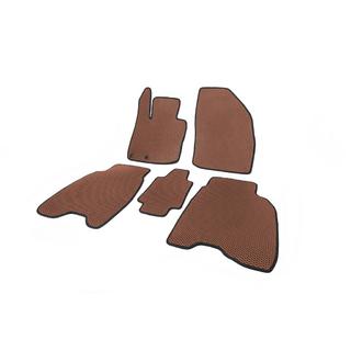 Коврики EVA (Коричневые) Honda Civic HB 2006-2012 гг. фото 2