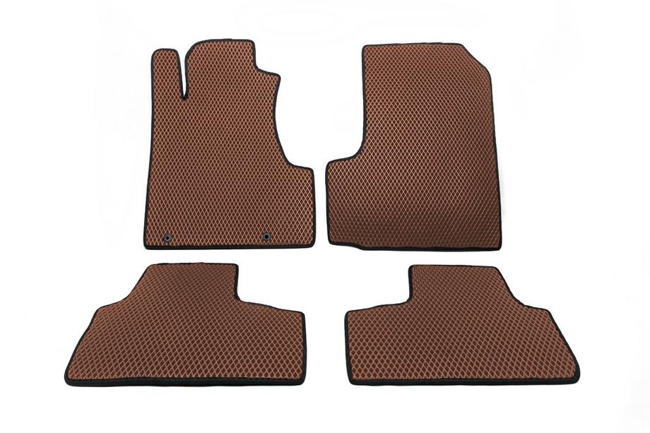 Honda CRV 2007-2011 гг. Коврики EVA (Коричневые) Image