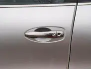 Renault Kadjar 2015-2022 гг. Хромированные Накладки на Ручки (4 шт.) фото 2