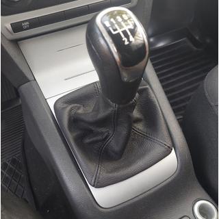 Кожаный чехол для рычага КПП Skoda Octavia II A5 2010-2013 гг. фото 3