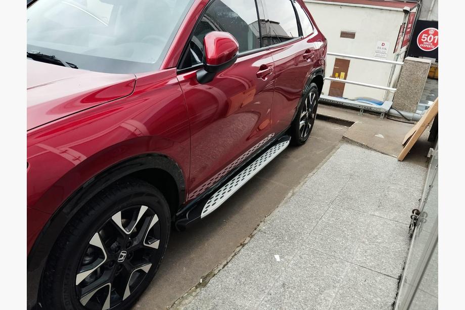 Honda ZR-V 2022- гг. Боковые Подножки Shining (2 шт., Алюминий) Фото 2