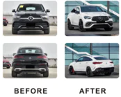 Mercedes GLE coupe C167 2019- гг. Полный обвес AMG GLE63 фото 2