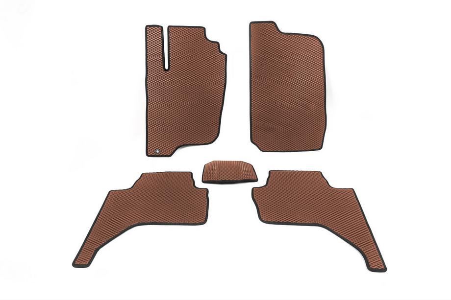 Mitsubishi L200 2006-2015 гг. Коврики EVA (Коричневые) Image