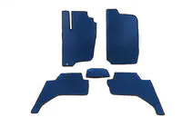 Mitsubishi L200 2006-2015 гг. Коврики EVA (Синие) фото 1