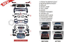 Mercedes GL class X164 2006-2012 гг. Комплект рестайлинга в GLS X167 Maybach фото 2