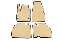 Volkswagen Caddy 2004-2010 гг. Коврики EVA (Бежевые) 2 шт, передние фото 5