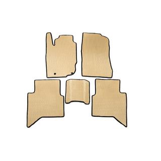 Коврики EVA V1 (Бежевые) Toyota Hilux 2006-2015 гг. фото 1