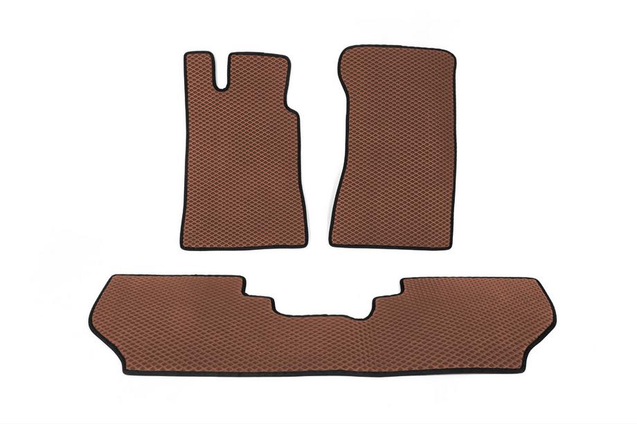 Toyota Land Cruiser 70 1984- гг. Коврики EVA (Коричневые) Передние (2 шт.) Image