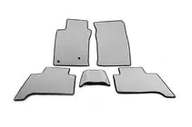 Toyota Land Cruiser Prado 120 2002-2009 гг. Коврики EVA (2 ряда, Серые) фото 1