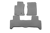 Toyota Land Cruiser Prado 120 2002-2009 гг. Коврики EVA (2 ряда, Серые) фото 3