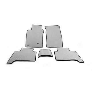 Коврики EVA (2 ряда, Серые) Toyota Land Cruiser Prado 120 2002-2009 гг. фото 1