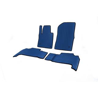 Полиуретановые коврики EVA (2007-2012, Синие) Toyota Land Cruiser 200 2007-2021 гг. фото 2