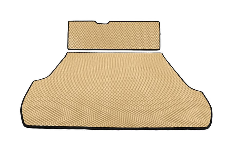 Toyota Land Cruiser 200 2007-2021 гг. Коврик багажника V-2 (EVA, 5 мест, Бежевый) Image