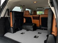 Lexus LX570/450d 2008-2022 гг. Коврик багажника 2 шт (EVA, 7 мест, Серый) фото 1