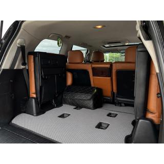 Коврик багажника 2 шт (EVA, 7 мест, Серый) Toyota Land Cruiser 200 2007-2021 гг. фото 1