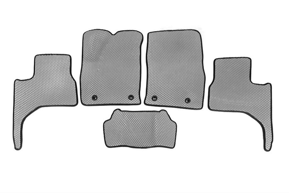 Toyota Land Cruiser 300 2021- гг. Коврики EVA (Серый) Image