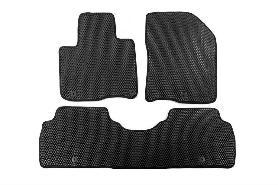 Kia Sorento IV MQ4 2020- гг. EVA коврики в салон (5-местные, черные) Image