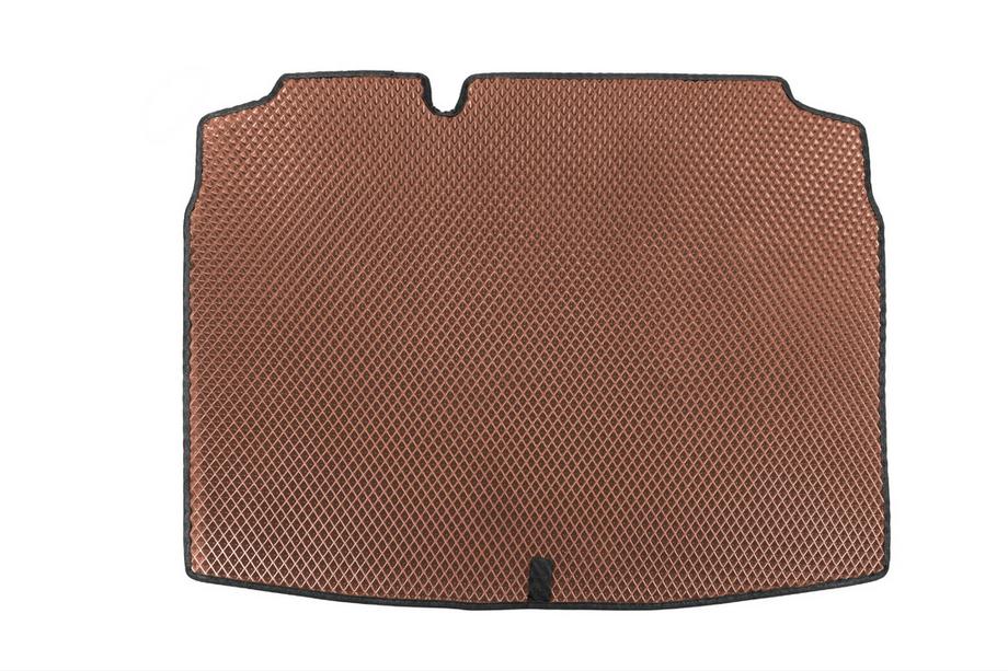 Volkswagen Golf 5 2003-2009 гг. Коврик багажника (HB, EVA, Коричневый) Image