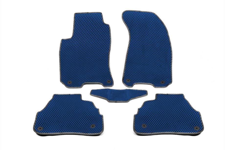 Volkswagen Passat B5 1997-2005 гг. Коврики EVA (Синие) Image