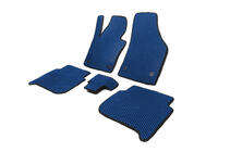 Volkswagen Touran 2003-2010 гг. Коврики EVA (Синие) фото 2
