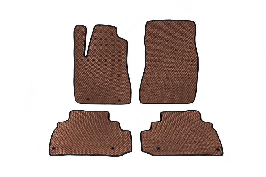 Lexus RX 2003-2009 гг. Коврики EVA (Коричневые) Image