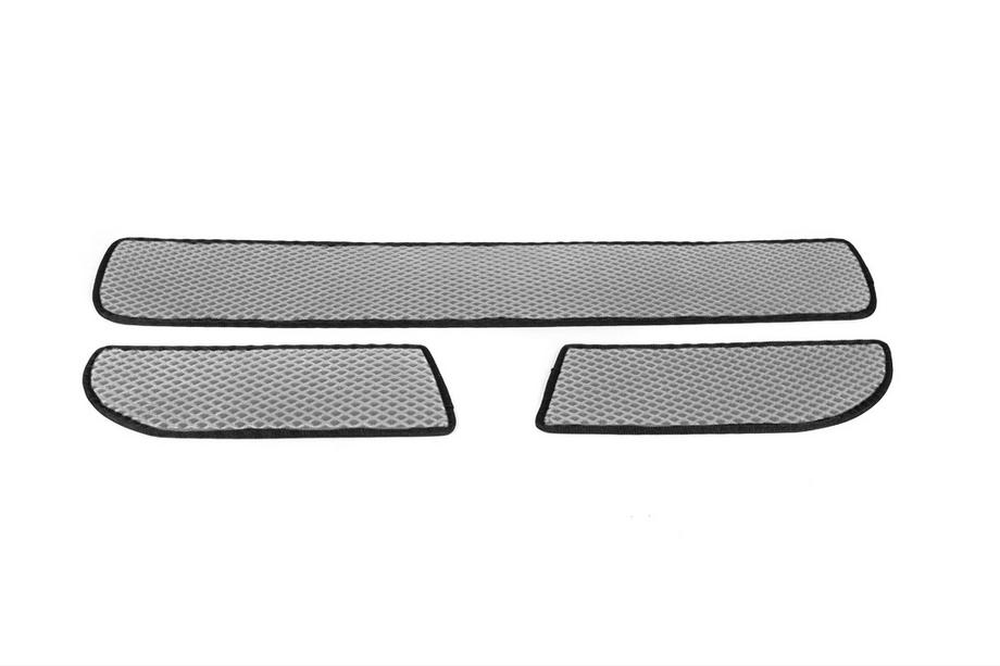 Mercedes Sprinter W907/W910 2018- гг. Полиуретановые коврики на пороги (3 шт., EVA, Серый) Image