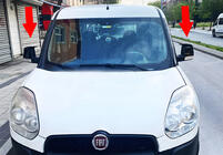 Fiat Doblo II 2010-2022 гг. Накладки на Зеркала BMW-Style (2 шт) фото 1