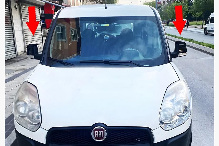 Fiat Doblo II 2010-2022 гг. Накладки на Зеркала BMW-Style (2 шт) Image