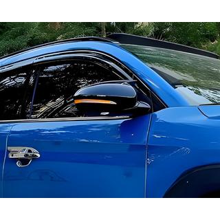 Накладки на Зеркала BMW-Style (2015-2018, 2 шт) Hyundai Tucson TL 2016-2021 гг. фото 1