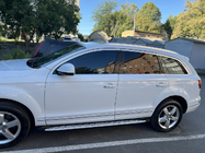 Audi Q7 2005-2015 гг. Боковые Подножки Shining V1 (2 шт., Алюминий) фото 2