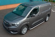 Fiat Doblo III 2023- гг. Боковые Подножки Fullmond (2 шт., Алюминий) фото 3
