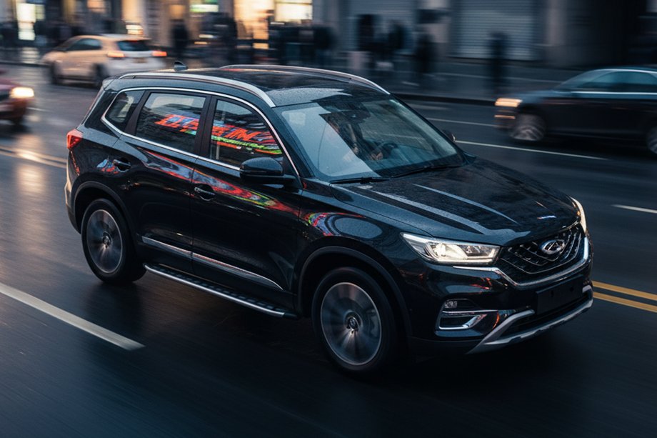 Chery Tiggo 7 2020- гг. Боковые Подножки Fullmond (2 шт., Алюминий) Image