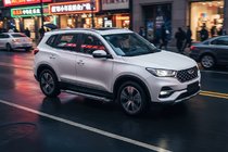 Chery Tiggo 7 2020- гг. Боковые Подножки Rainbow (2 шт., Алюминий) фото 1
