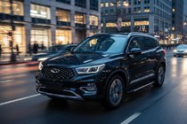 Chery Tiggo 7 2020- гг. Боковые Подножки Duru (2 шт., Алюминий) фото 1