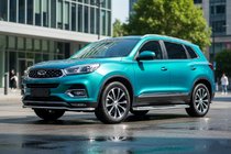 Chery Tiggo 8 2017- гг. Боковые Подножки Tayga V2 (2 шт., Алюминий) фото 1