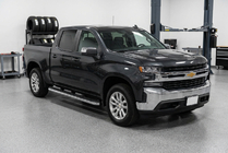 Chevrolet Silverado 2019- гг. Боковые Подножки Maydos V1 (2 шт., Алюминий) фото 1