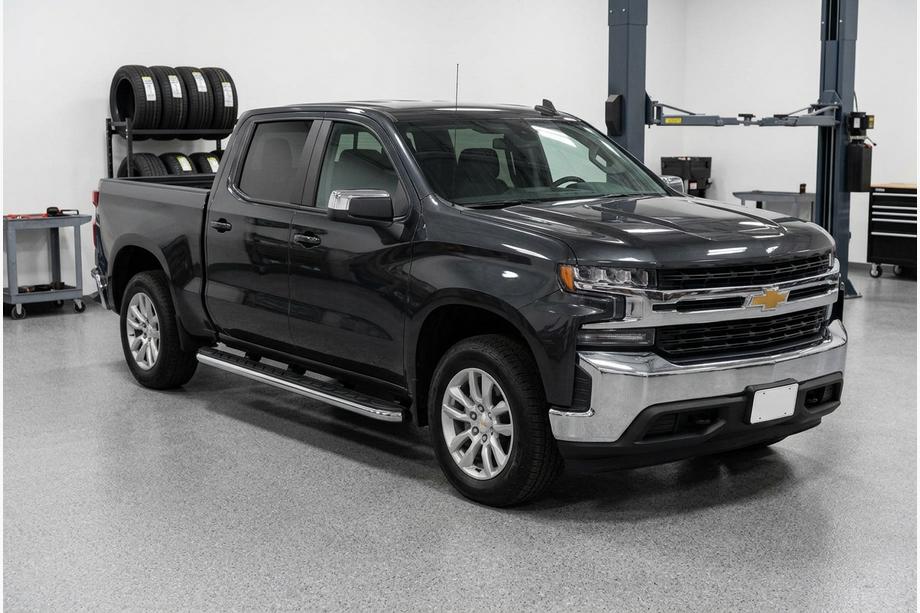 Chevrolet Silverado 2019- гг. Боковые Подножки Maydos V1 (2 шт., Алюминий) Image