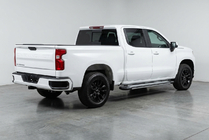 Chevrolet Silverado 2019- гг. Боковые Подножки Rainbow (2 шт., Алюминий) фото 1