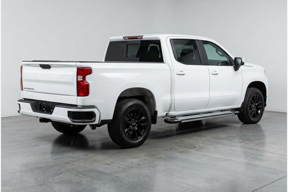 Chevrolet Silverado 2019- гг. Боковые Подножки Rainbow (2 шт., Алюминий) Image
