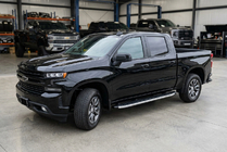 Chevrolet Silverado 2019- гг. Боковые Подножки Fullmond (2 шт., Алюминий) фото 1