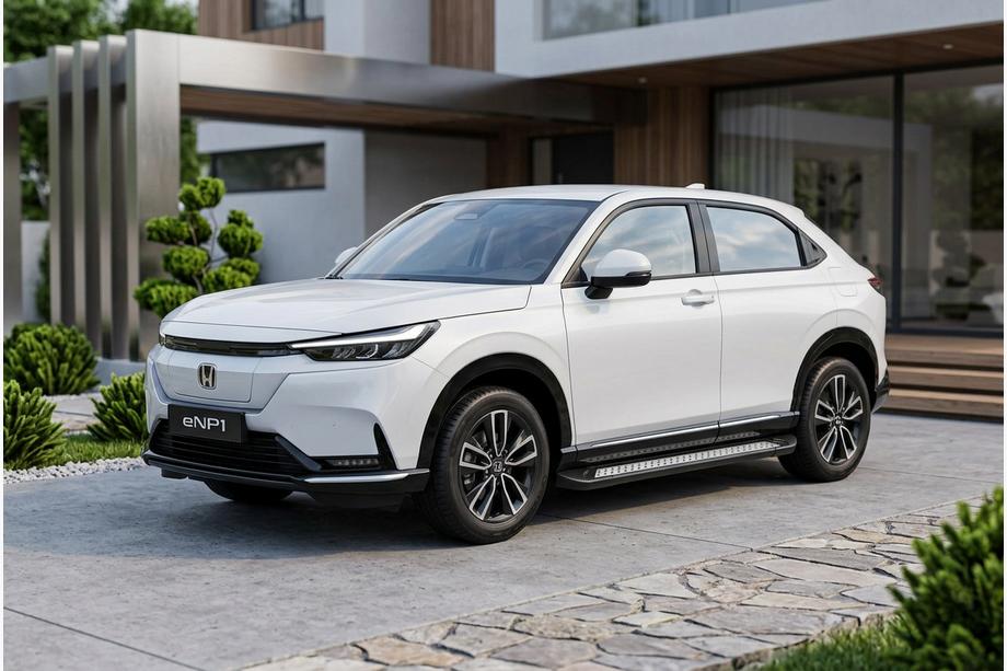 Honda eNS1 2022- гг. Боковые Подножки Vision New Black (2 шт., Алюминий) Image