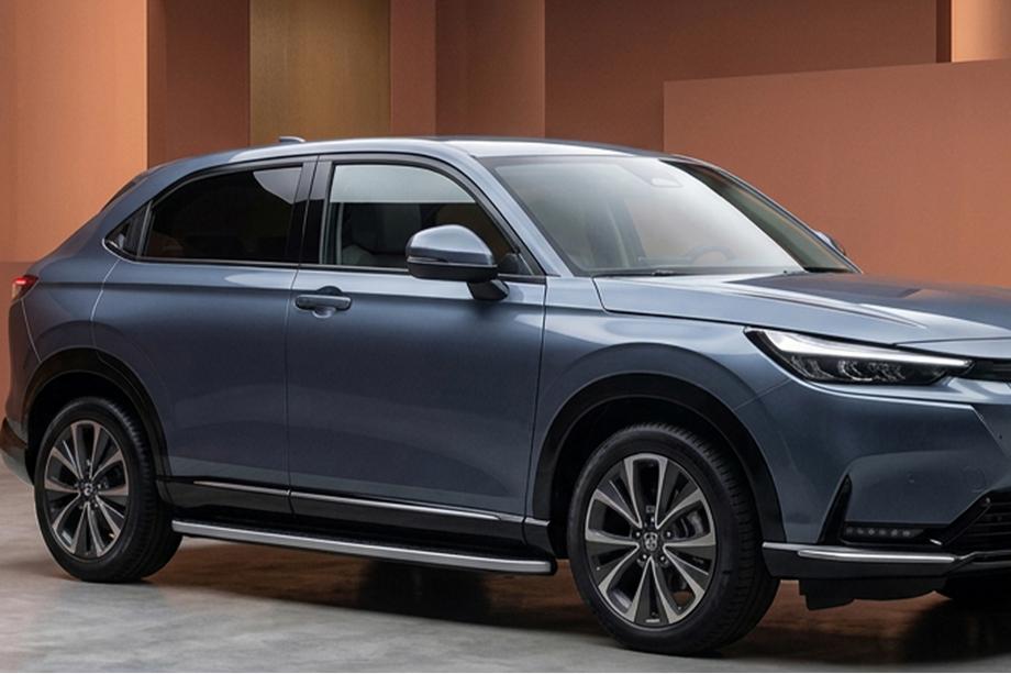 Honda eNS1 2022- гг. Боковые Подножки Tayga Grey (2 шт., Алюминий) Image