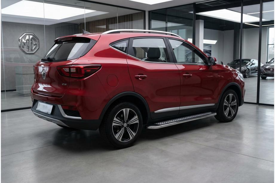 MG ZS 2017-2024 гг. Боковые Подножки Maydos V2 (2 шт., Алюминий) Image