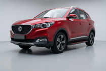 MG ZS 2017-2024 гг. Боковые Подножки Maya Red (2 шт., Алюминий) фото 1