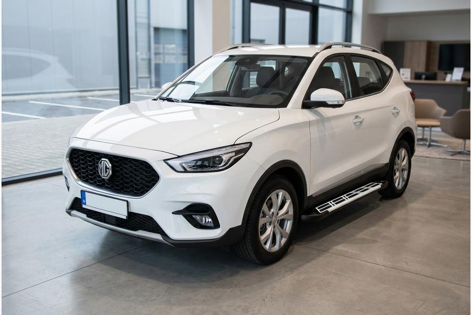 MG ZS 2017-2024 гг. Боковые Подножки Sunrise (2 шт., Алюминий) Image