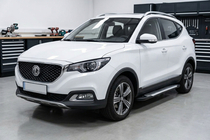 MG ZS 2017-2024 гг. Боковые Подножки Line (2 шт., Алюминий) фото 1