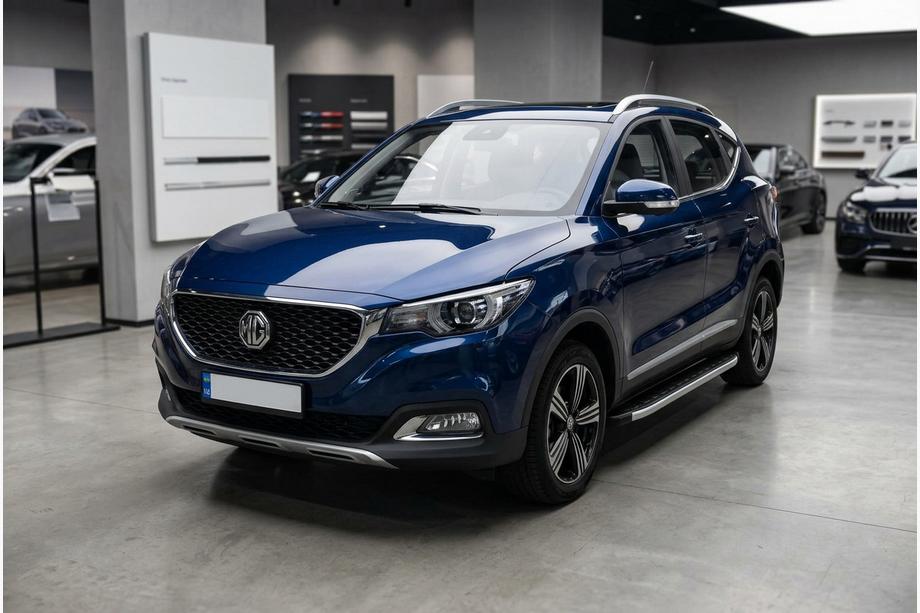 MG ZS 2017-2024 гг. Боковые Подножки Fullmond (2 шт., Алюминий) Image
