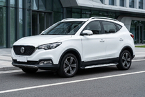 MG ZS 2017-2024 гг. Боковые Подножки Shining V1 (2 шт., Алюминий) фото 1