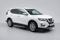 Nissan X-trail T33/Rogue 2022- гг. Боковые пороги RedLine V1 (2 шт., алюминий) фото 1