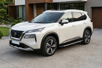 Nissan X-trail T33/Rogue 2022- гг. Боковые Подножки Duru (2 шт., Алюминий) фото 1